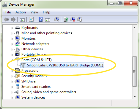 device manager